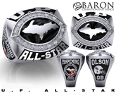 U.P. Football All-Star Game Ring